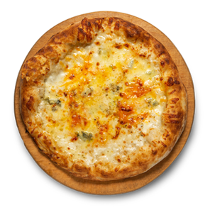 Pizza 4 cheeses 500gr.