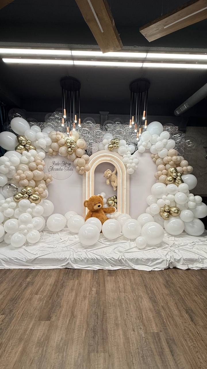 Decor for a christening